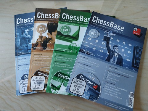 Chessbase mit 4 - 4, stück